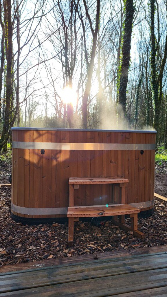 bain nordique en forêt de Brocéliande